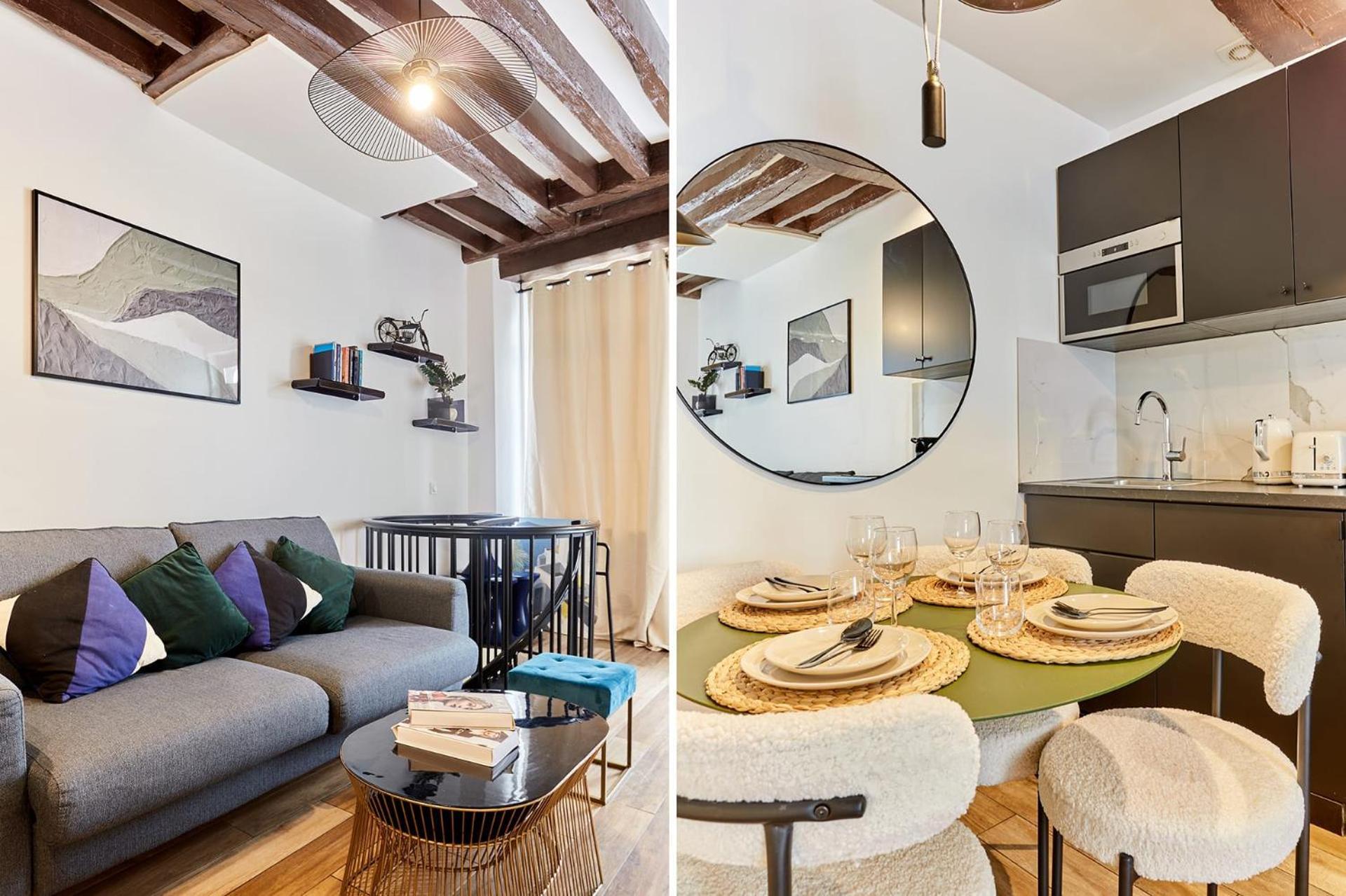 Duplex In The Center Of Paris